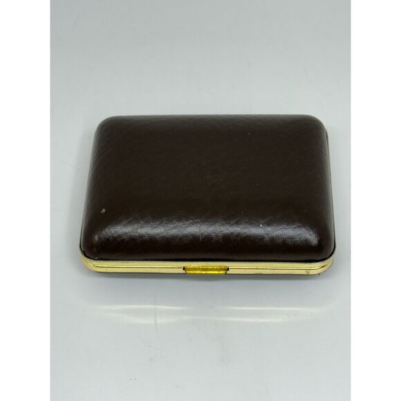 VTG 1970s Bulova Wind-Up Travel Alarm Clock Gold Folding Case 3.5" NOT WORKING - Picture 7 of 9